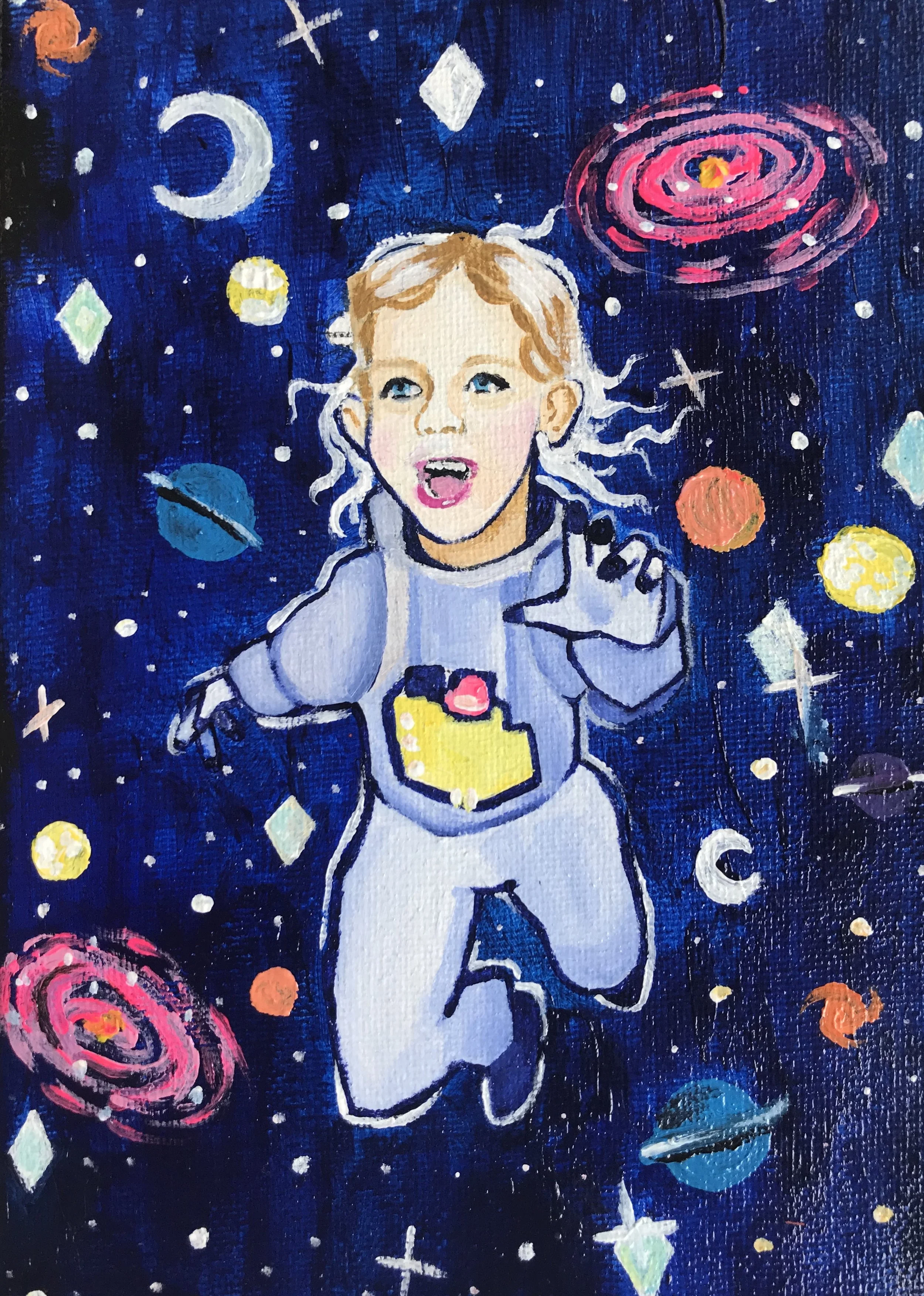 Gift: Lucy in the Sky of Diamonds (2019)
Acrylic