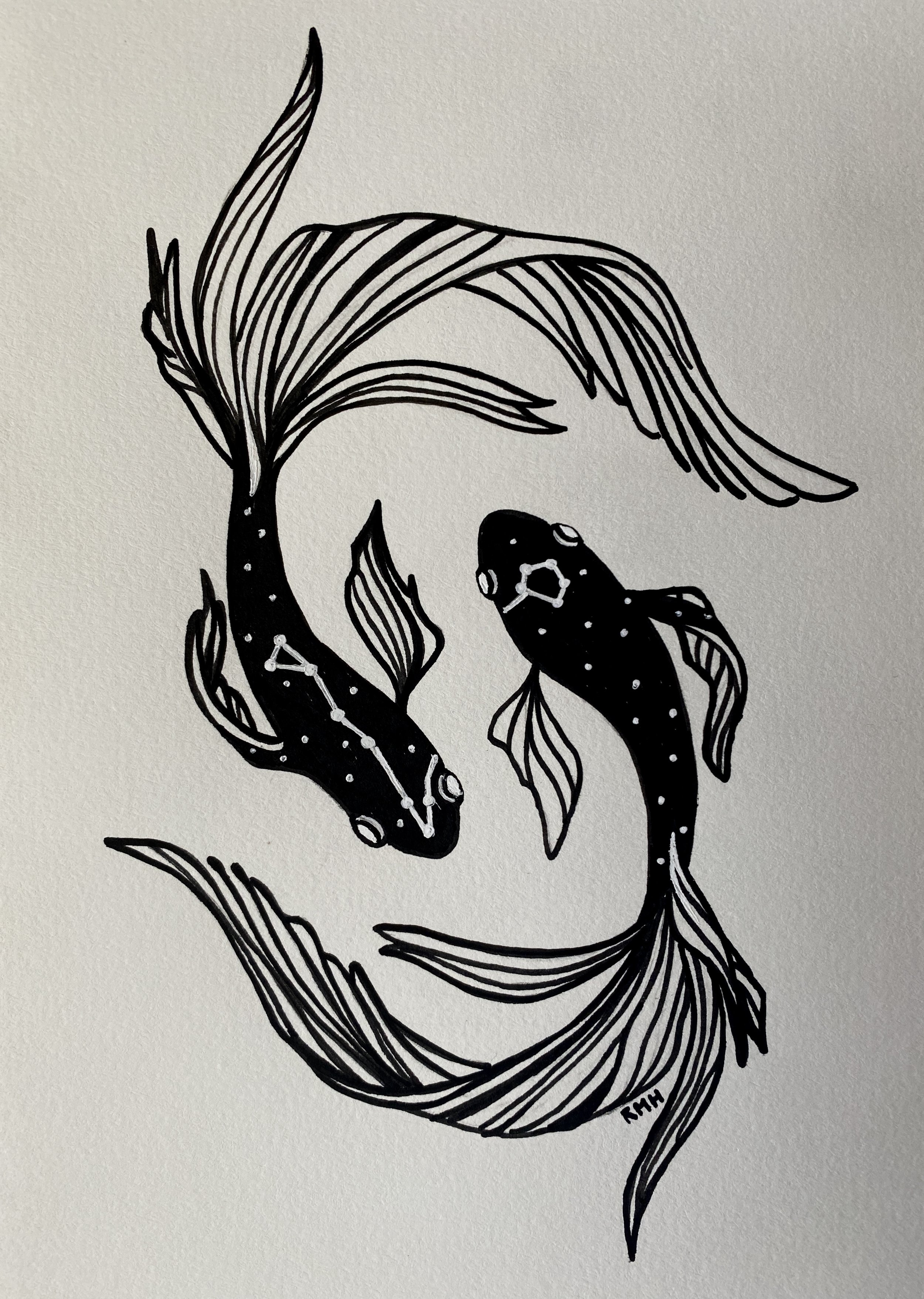 Pisces Animal & Constellation