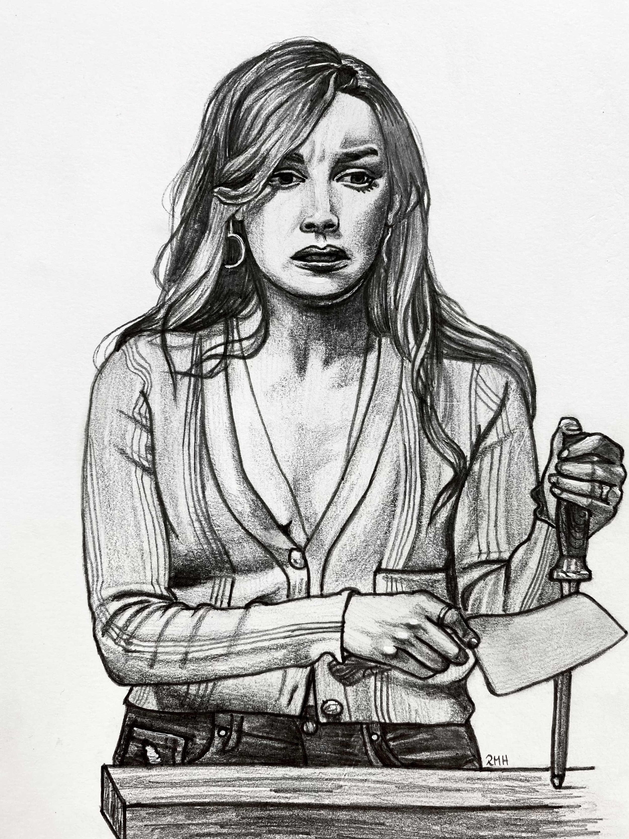 LOVE KILLS (2022)
Graphite Pencil & Pens
5.5x8.5 in