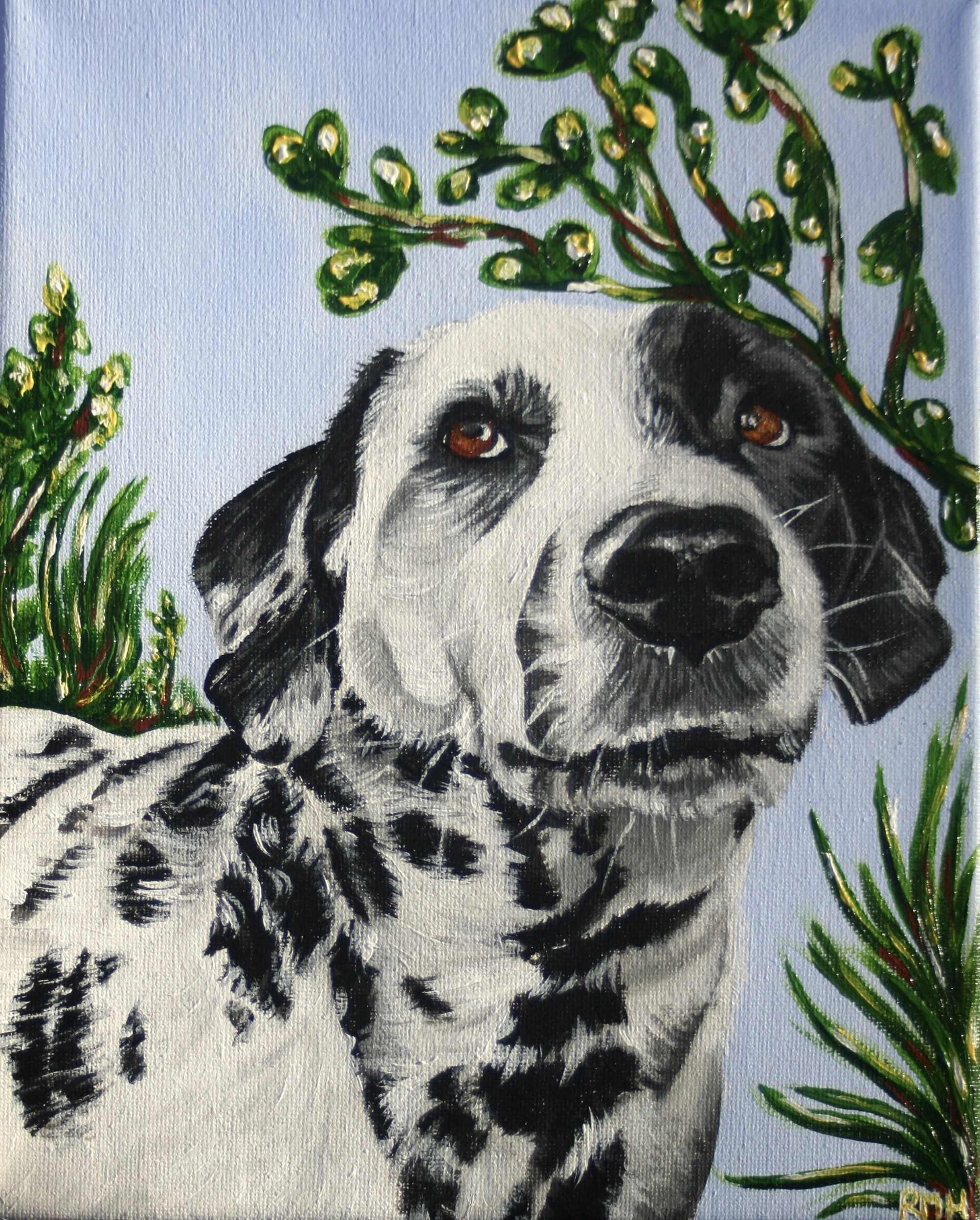 Commission: Bowie (2021)
Acrylic