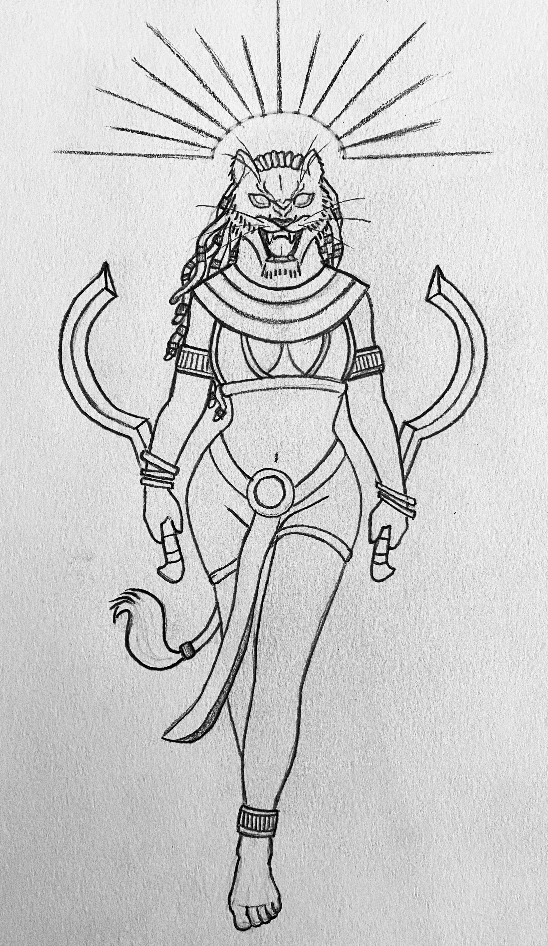 CLAIMED Egyptian Goddess Sekhmet