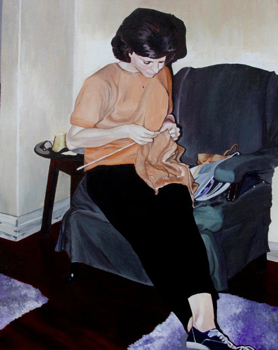 Commission: Great Aunt (2019)
Acrylic