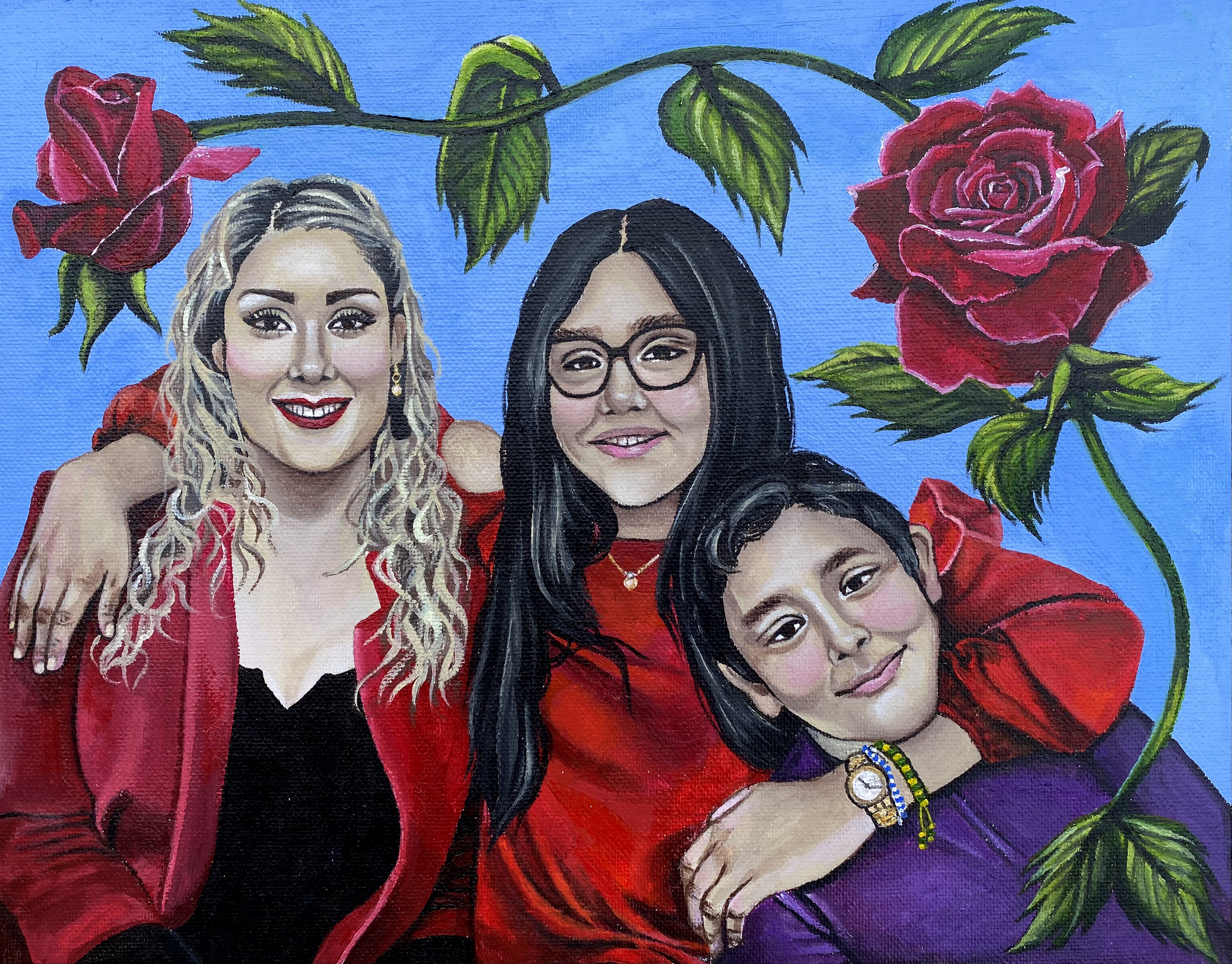 Commission: Family First (2021)
Acrylic