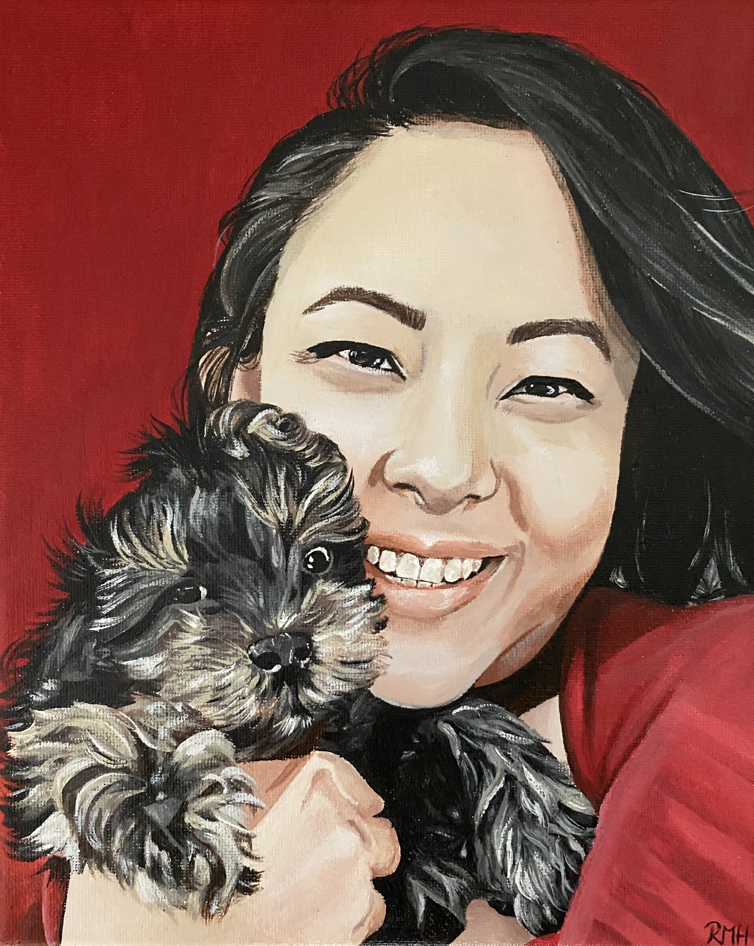 Commission: Best Friends (2021)
Acrylic