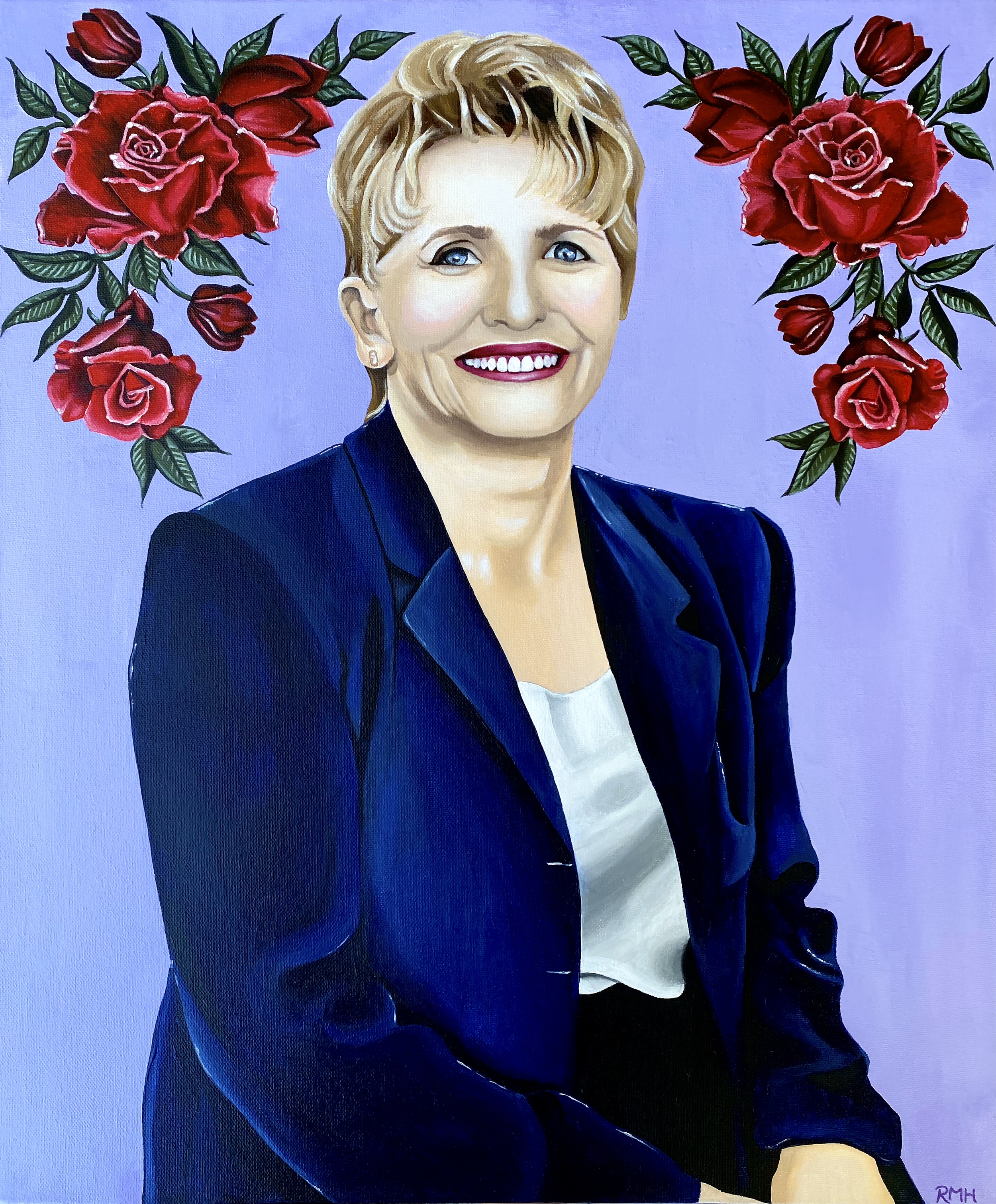 Commission: Late Mother (2022)
Acrylic