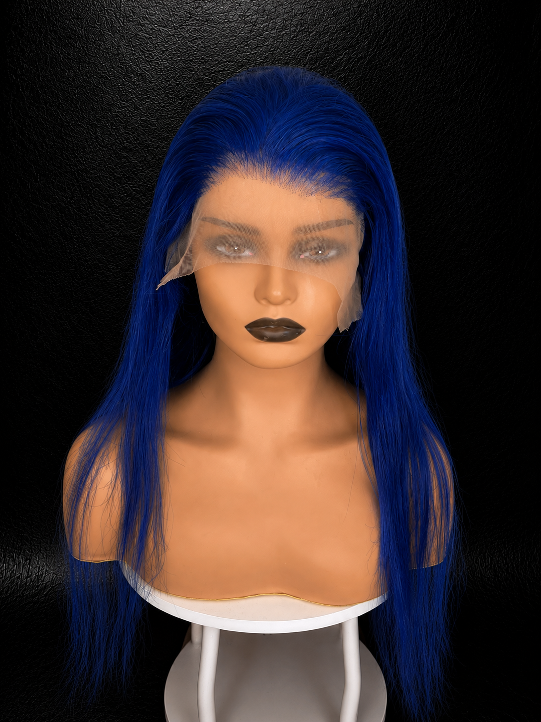 Royal Blue Brazilian Wig - 28 Inch 13x6 Brazilian Wig 220% Density