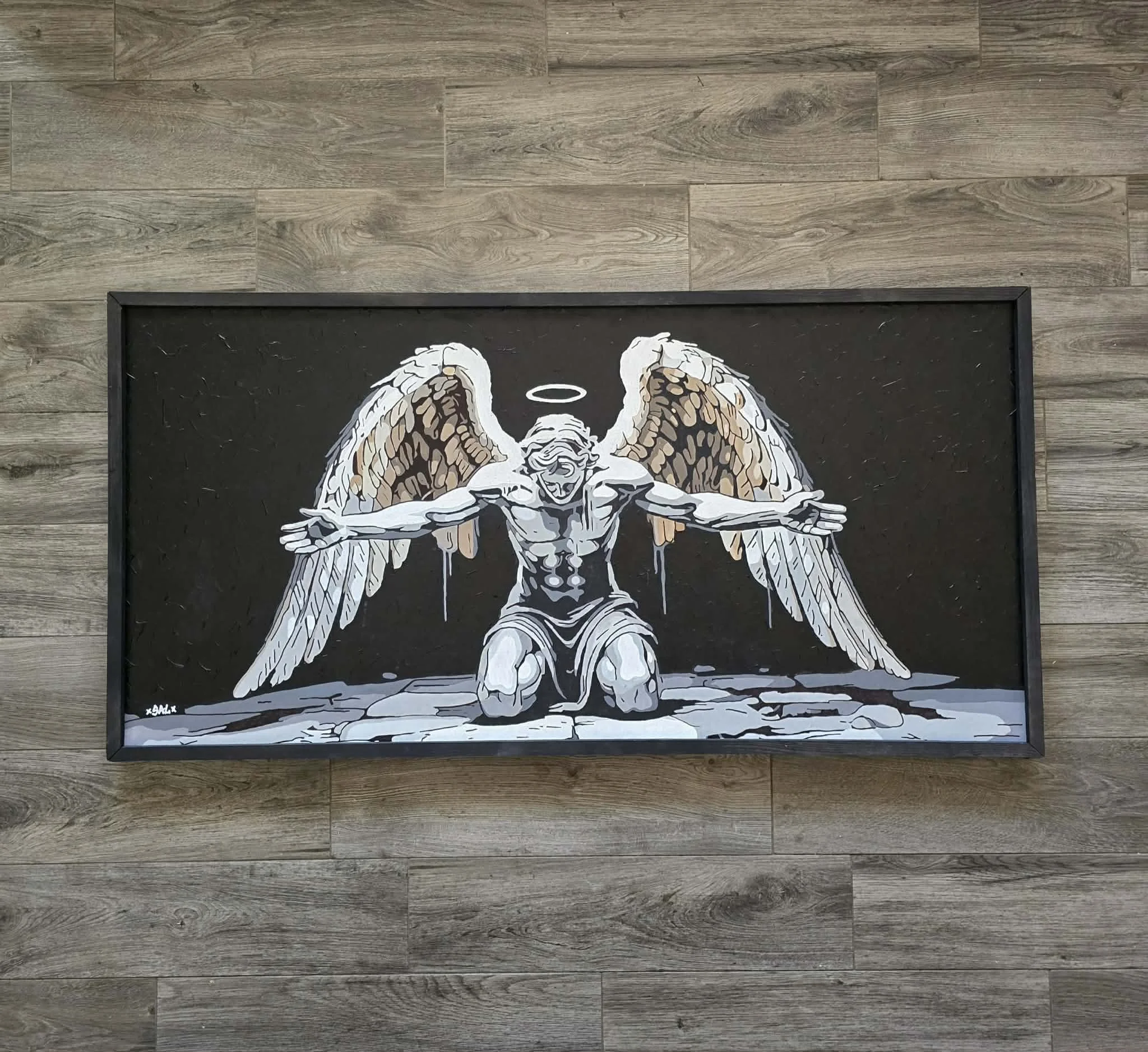 SURRENDER - ORIGINAL PAINTING 24X48