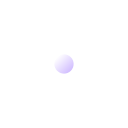 A single, glowing purple sphere floating in a black background.