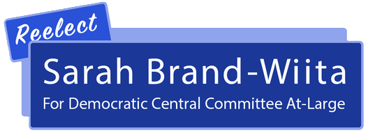 Sarah Brand-Wiita for MCDCC At-Large