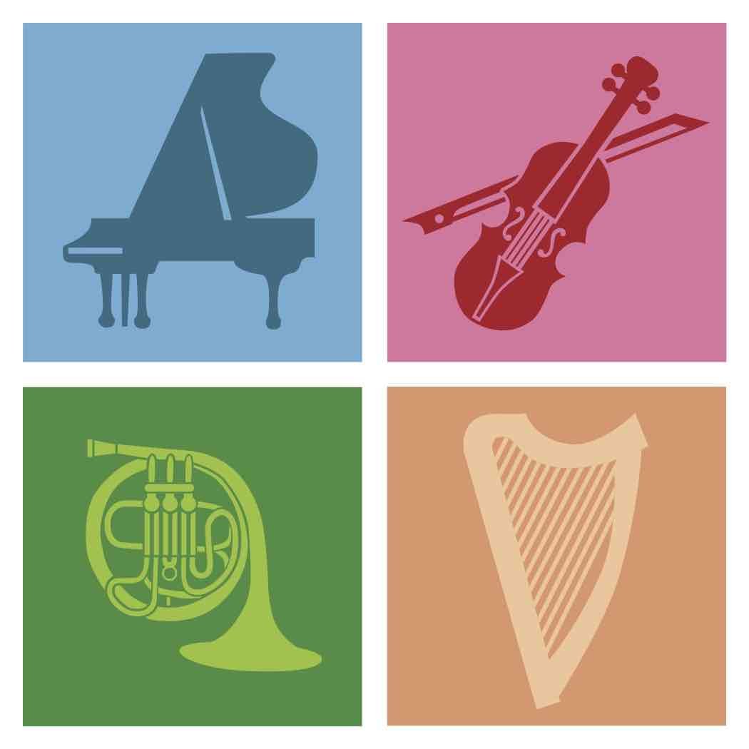 Pittsburgh Concert Society logo.