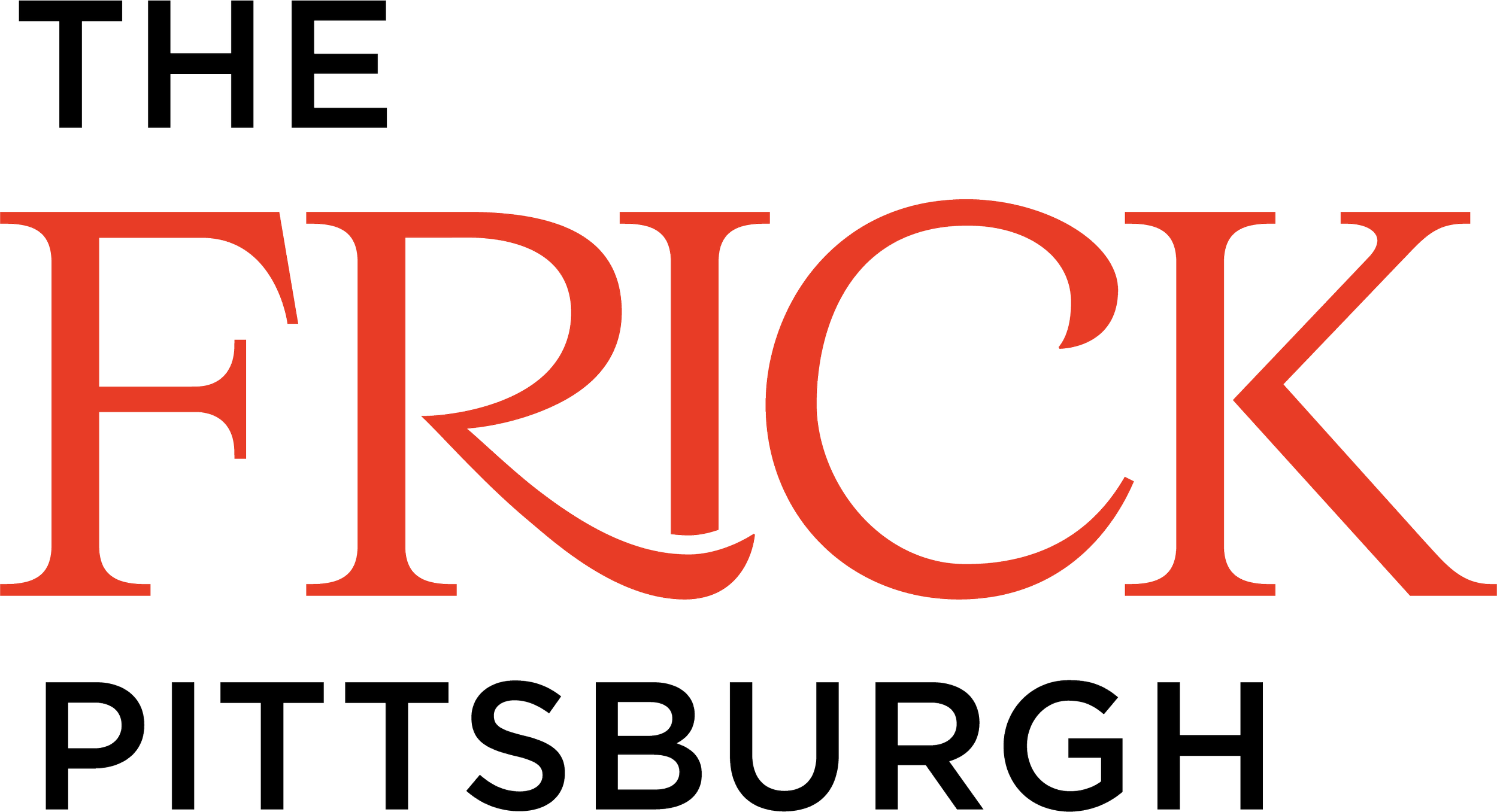 The Frick Pittsburgh logo.