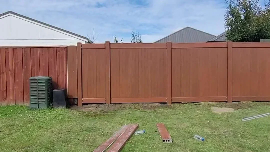 Premium Wood-Look Fence