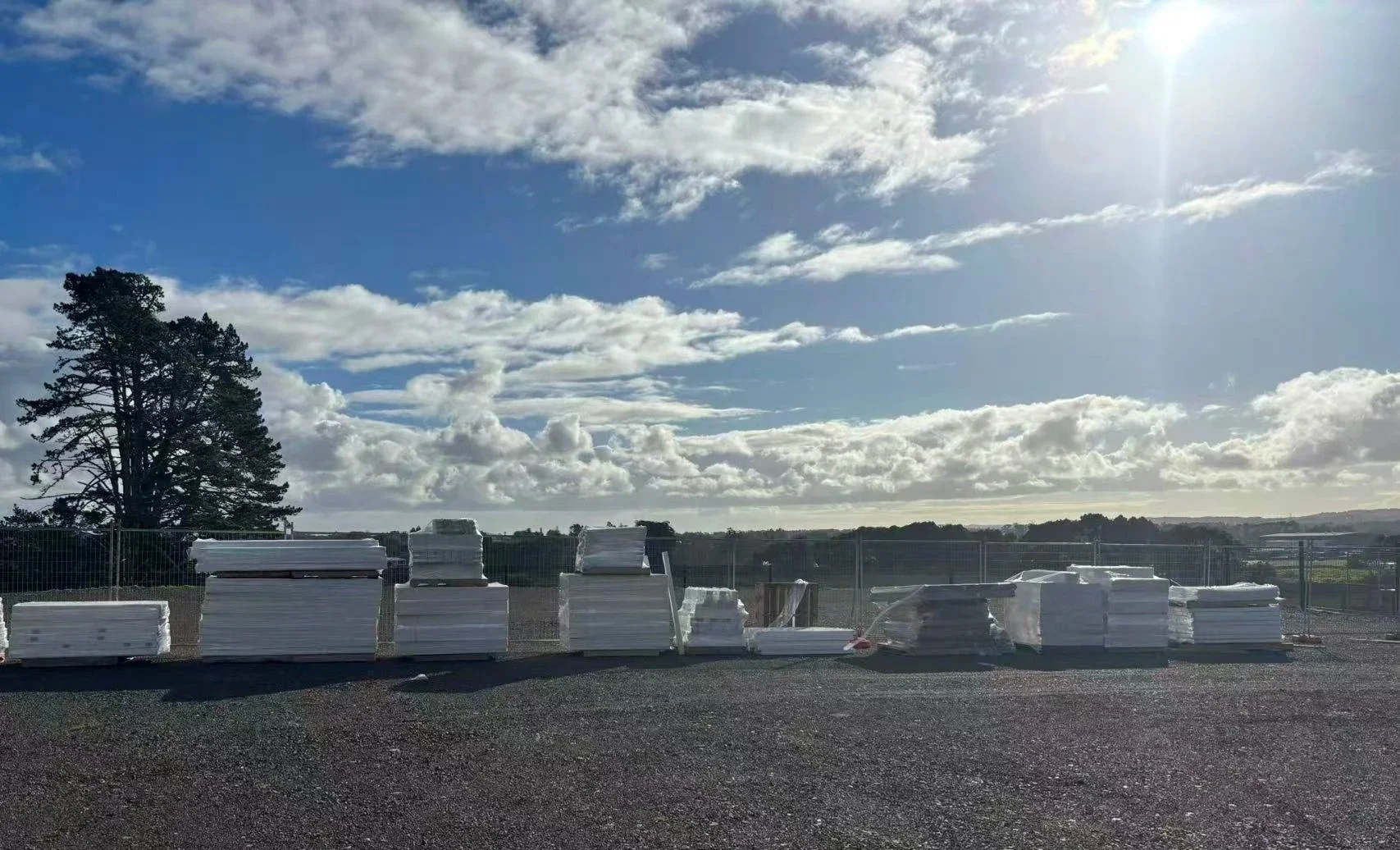 PVC Fencing Stock Arrives in Auckland