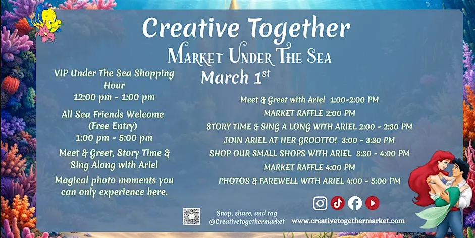 Sea You at the Market: House of M Studios Dives Into “Under the Sea”!