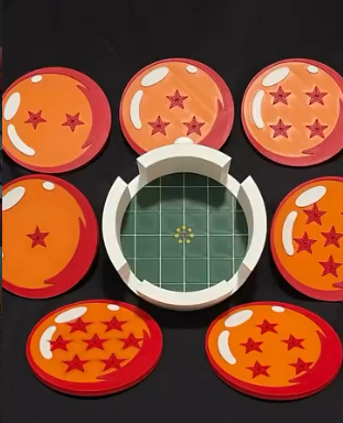 DBZ Coaster Set