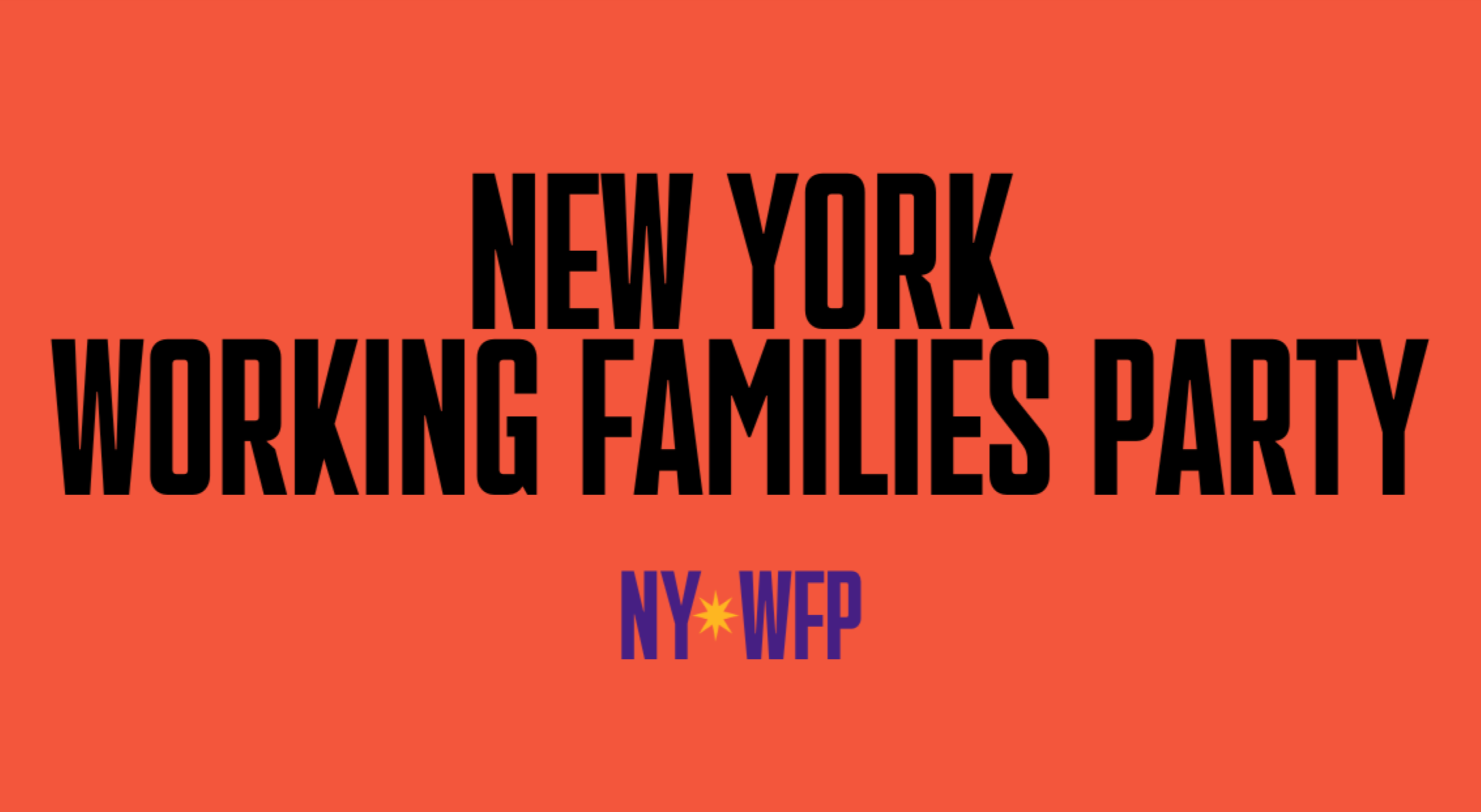 Endorsed by NY WFP
