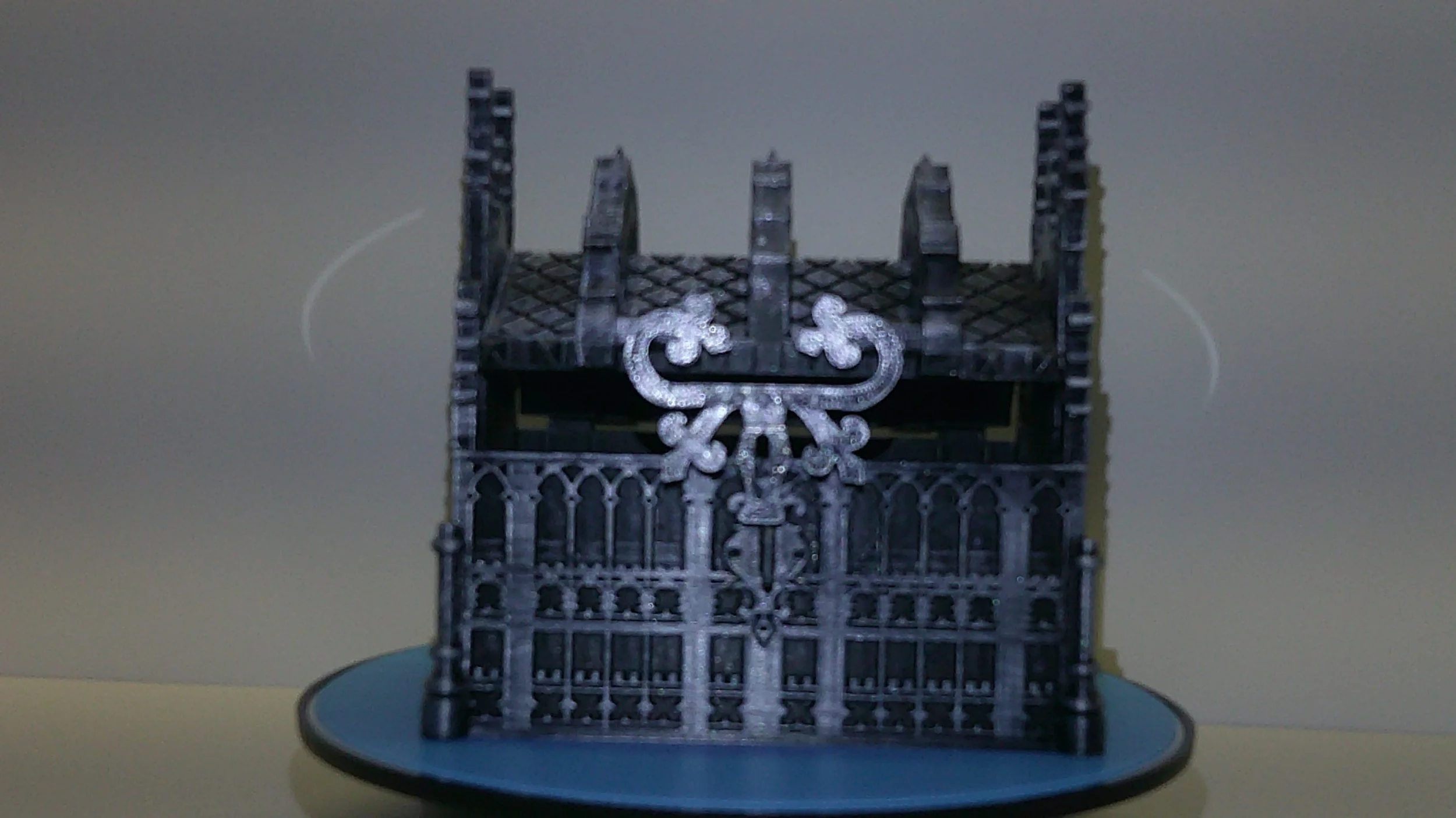 Gothic Arched Cathedral Lockable Storage Box