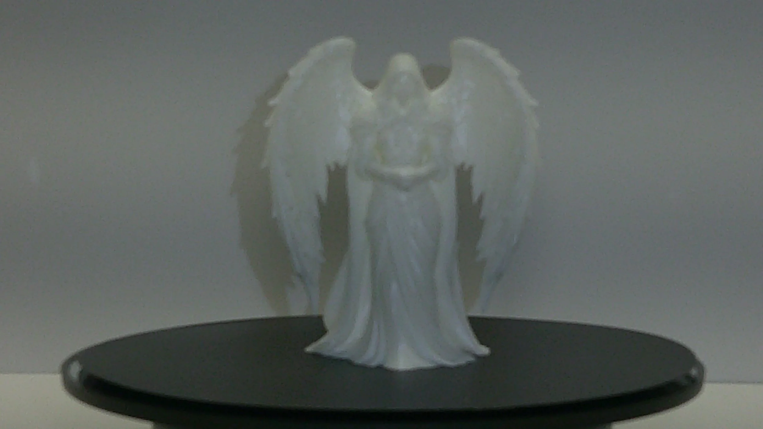 Praying Guardian Angel Statue