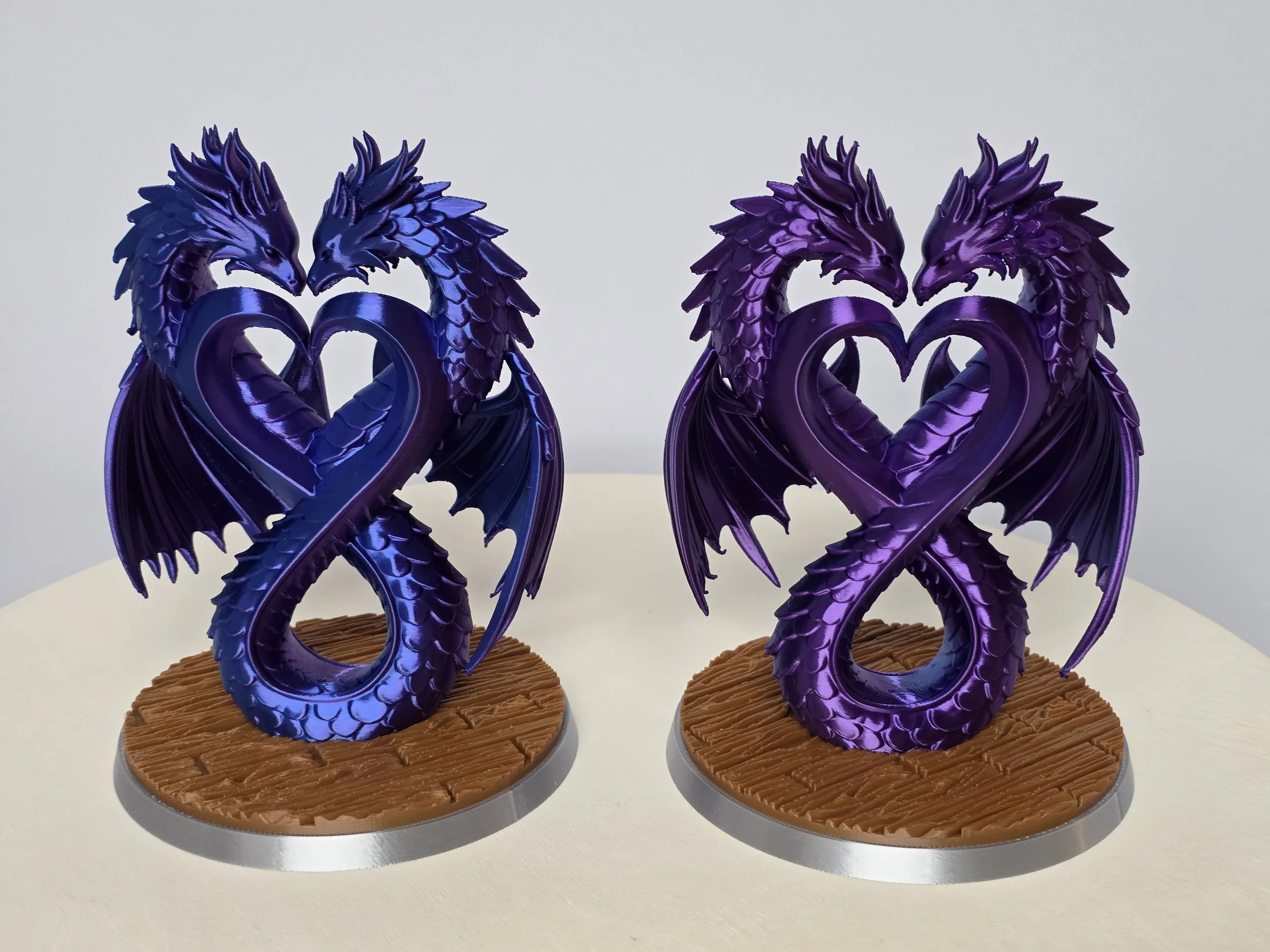 Infinity Dragon Heart Figurine