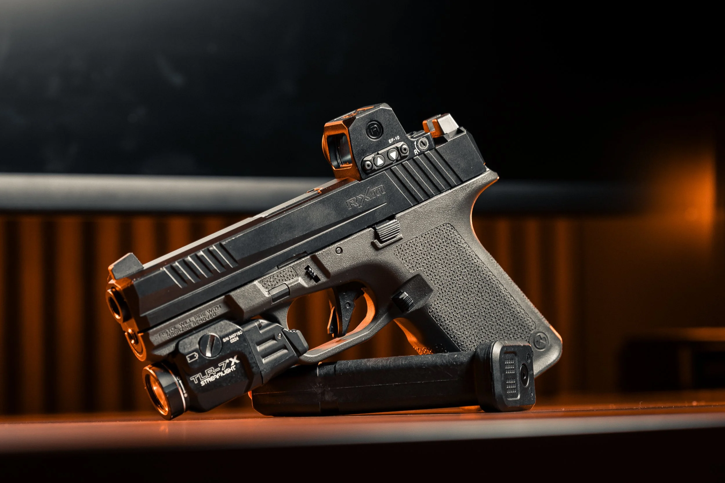 Ruger RXM with gowutar red dot and Streamlight tlr-7x