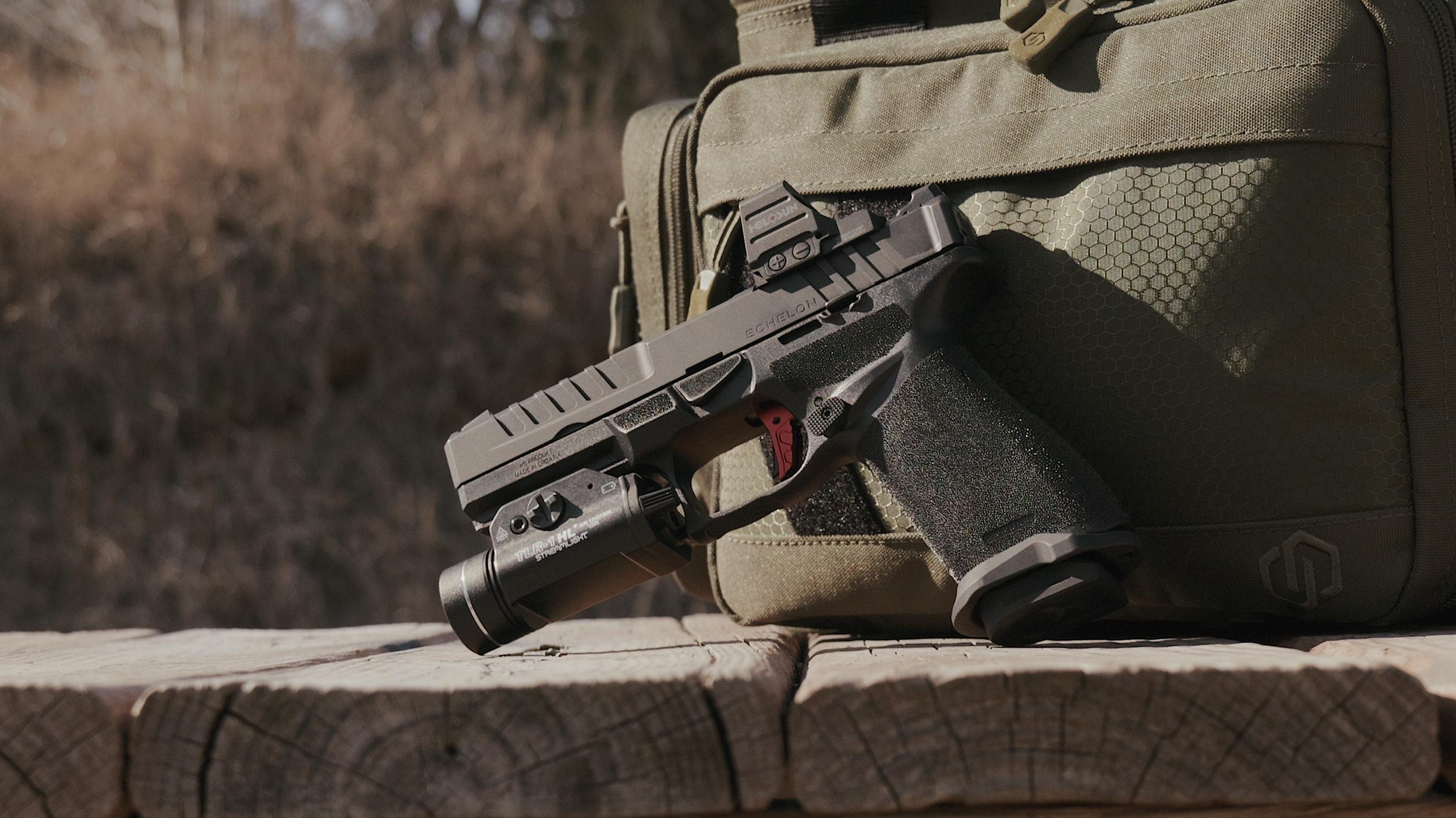 Springfield Echelon with Tyrant CNC Trigger, Holosun 507comp red dot, Rook Precision Mag Well, Streamlight TLR-1 HL