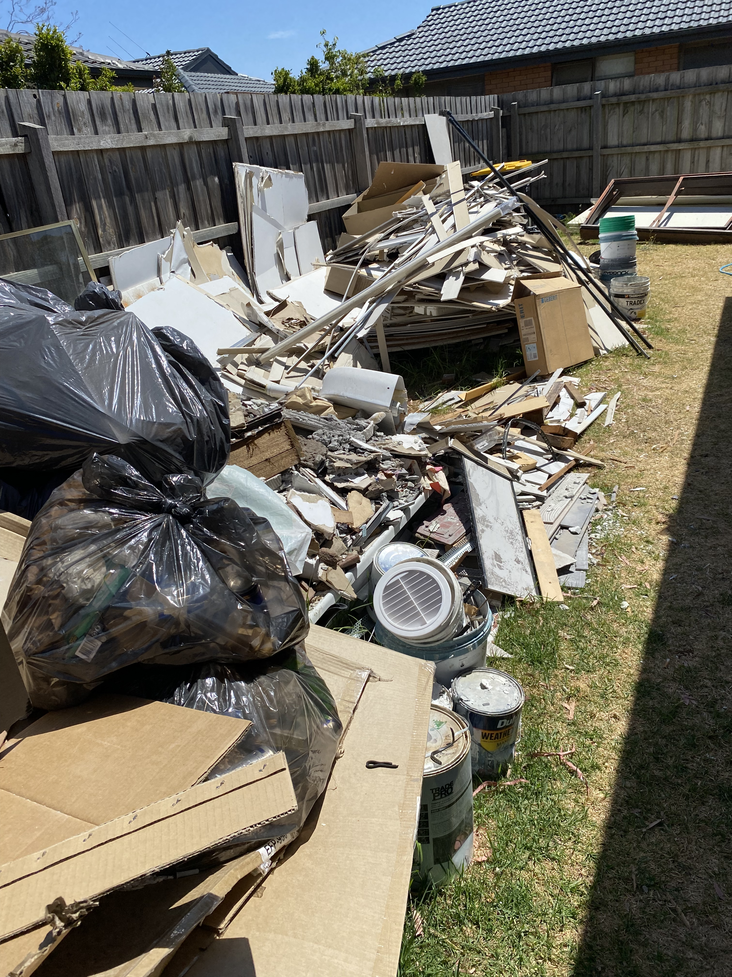 Rubble and Large Rubbish