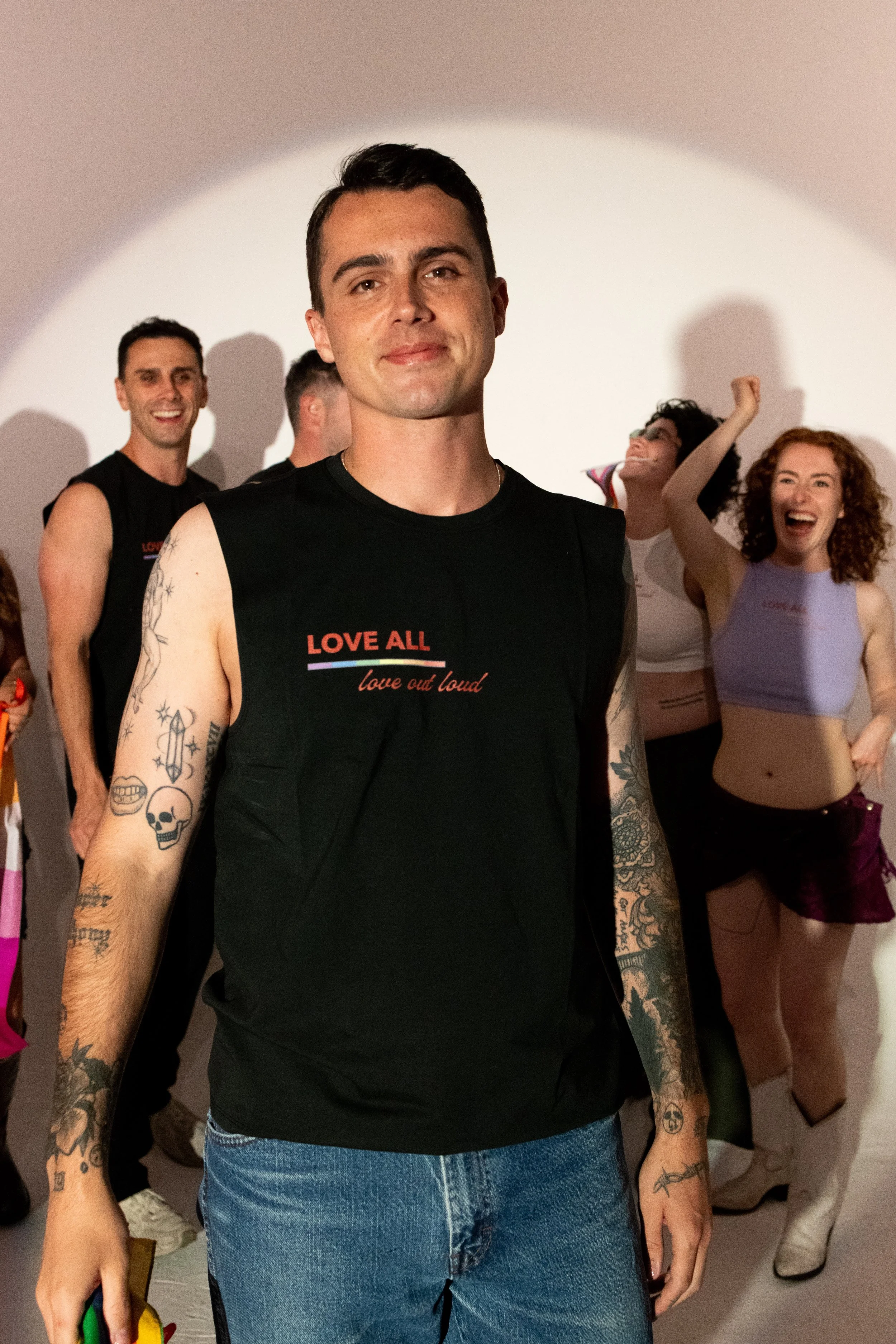 Men's 'Love All' Pride Sleeveless Top