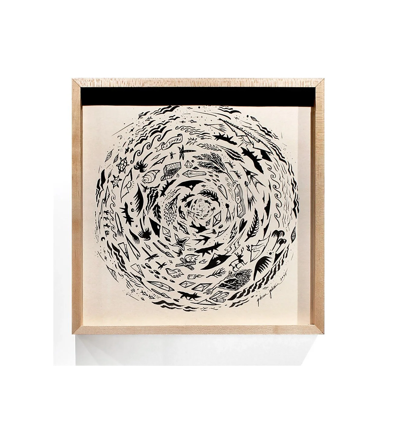 ¨ Universal Consciousness ¨ Unique Ink Drawing