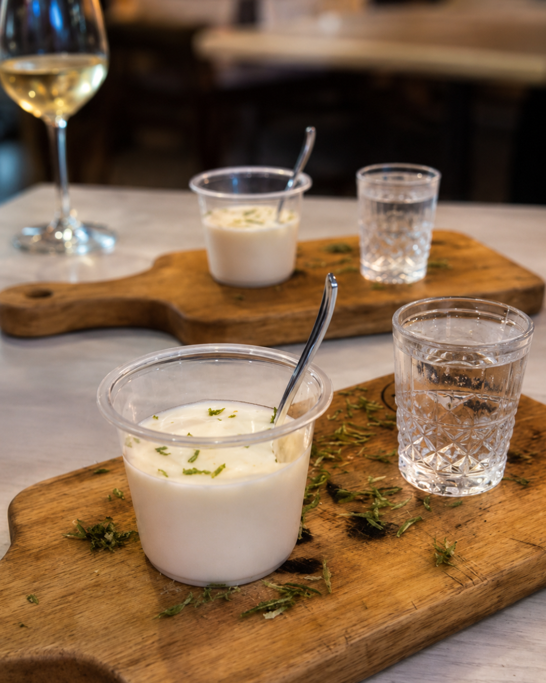 Mana Greek Fusion Lemon Mousse Dessert