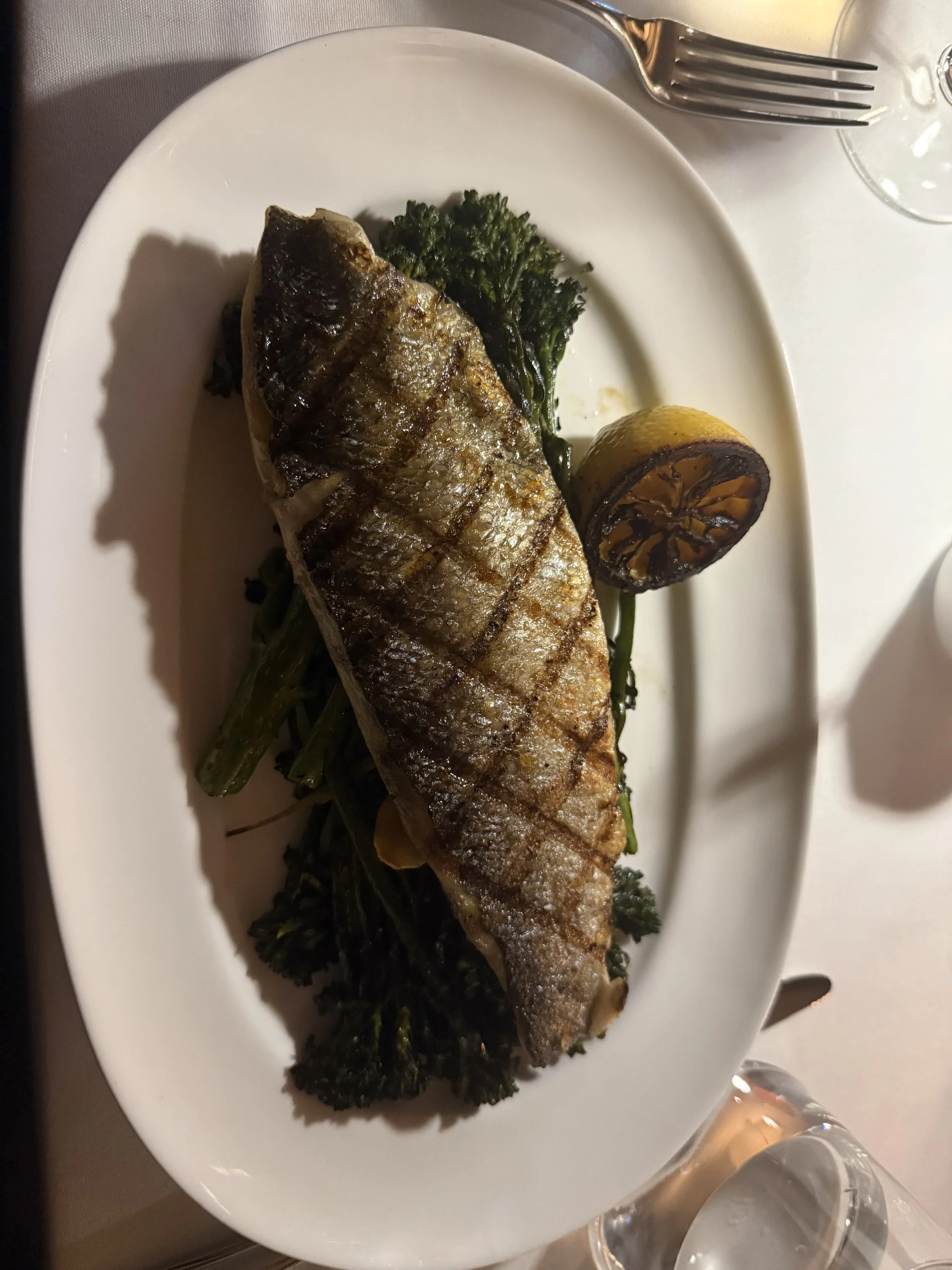 The Polo Room Palm Beach Branzino