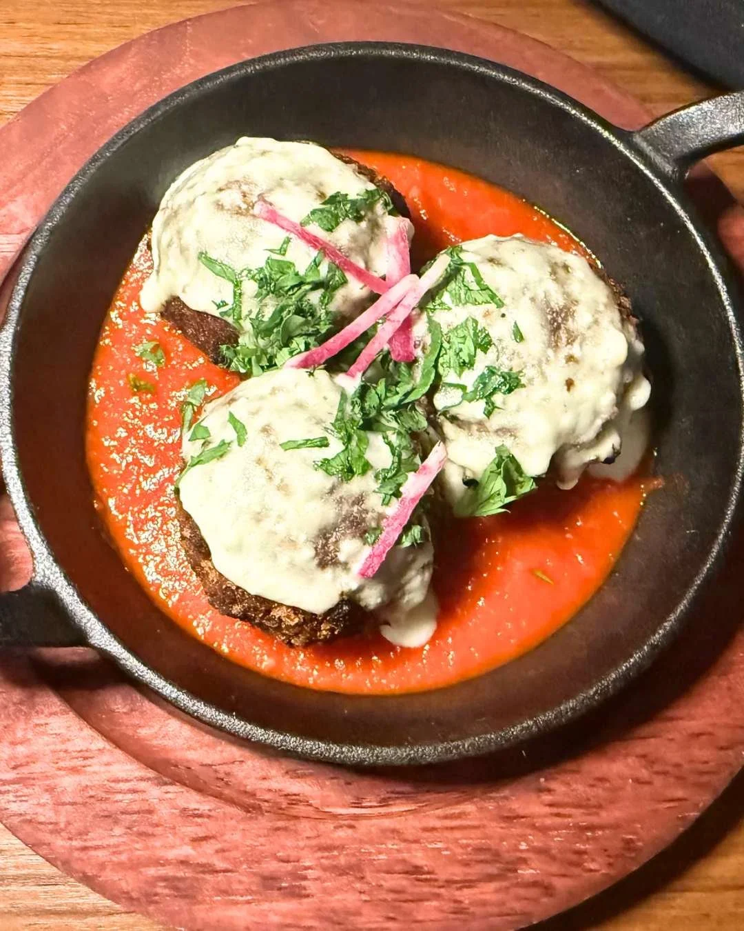 moussaka croquettes  Kyma West Palm Beach