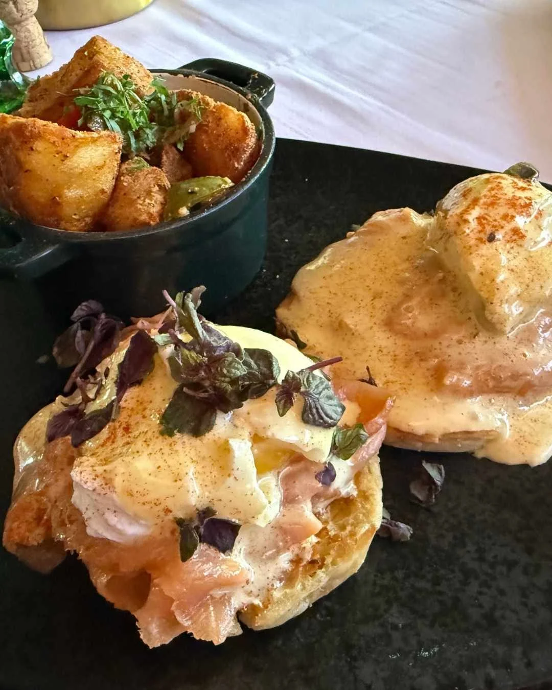 Pink Steak West Palm Beach Salmon Benedict