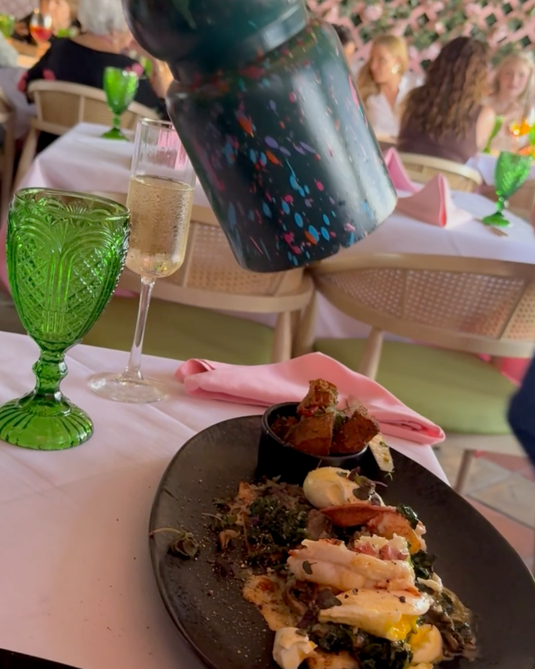 Pink Steak West Palm Beach Brunch - Dining with Maria