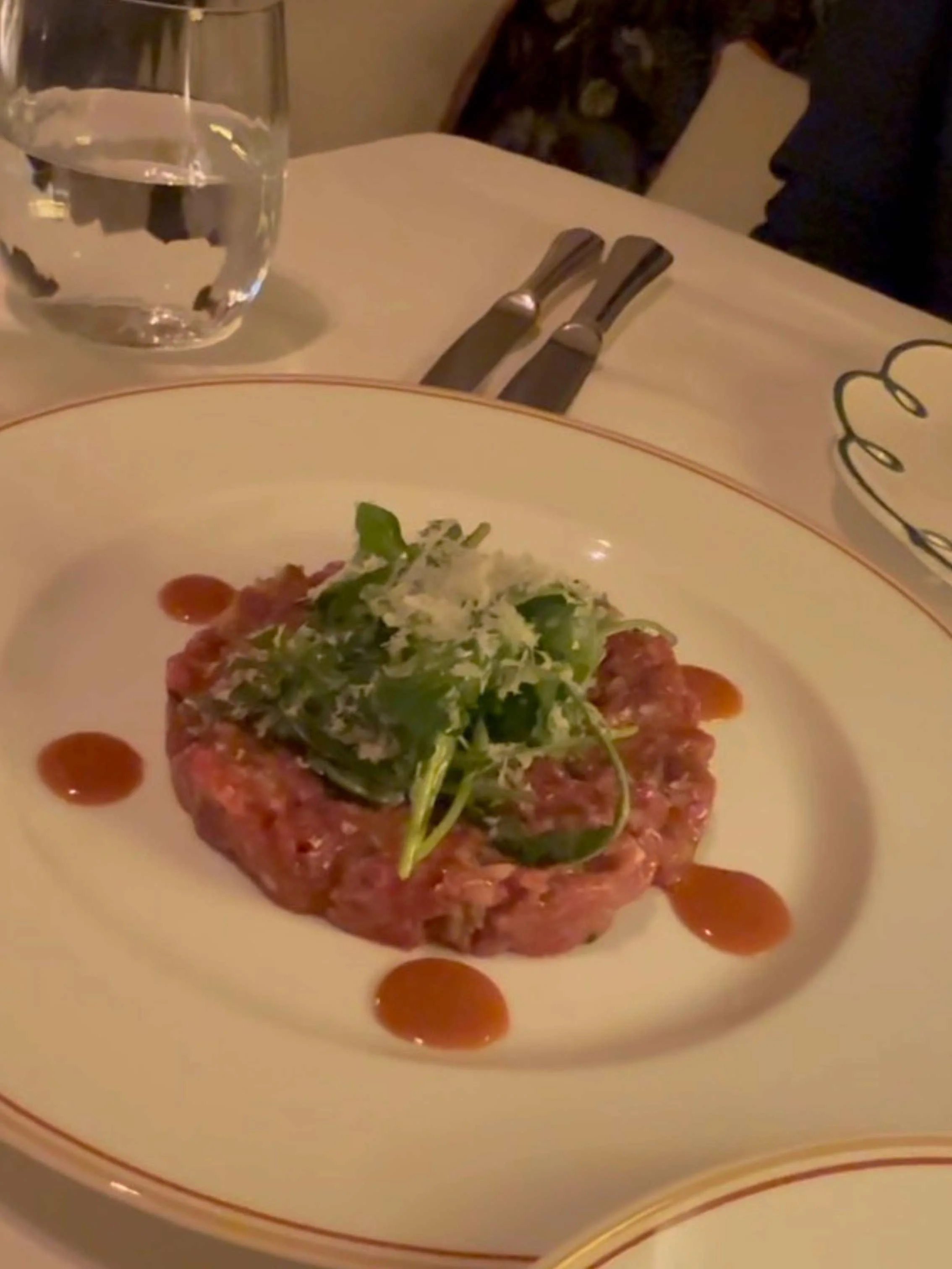 Steak Tartar Appetizer Coco's Palm Beach (Copy)