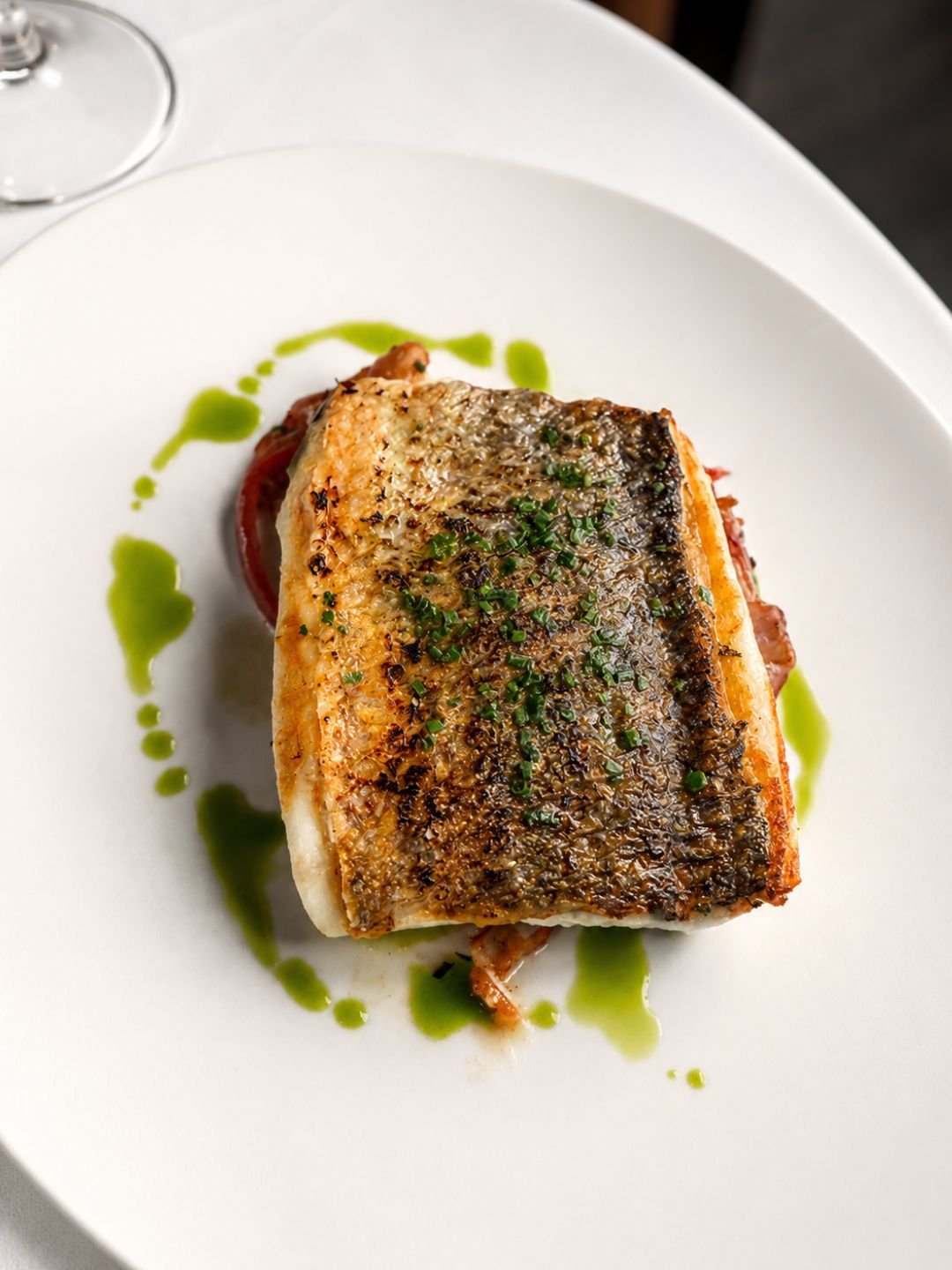 Sea bass at Nişantaşı Beymen Brasserie Istanbul