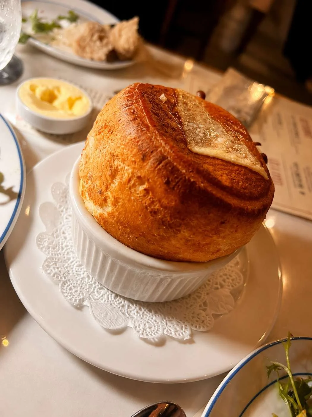 La Goulue Palm Beach Cheese Souffle