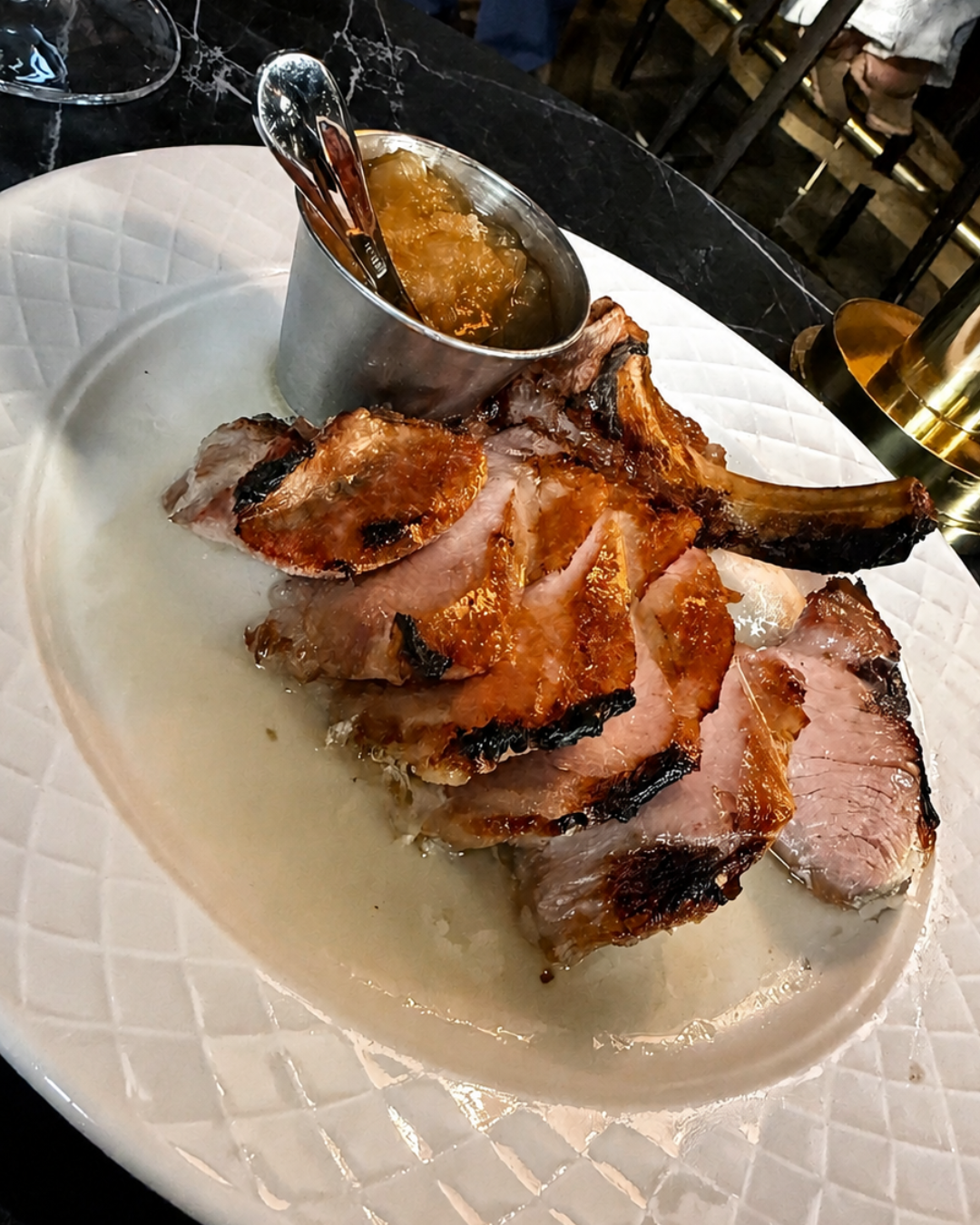 Canadian bacon at Harry's West Palm Beach
