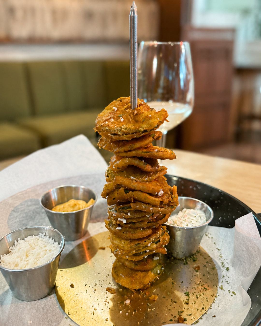 Mana Jupiter Restaurant Review - Zucchini Tower