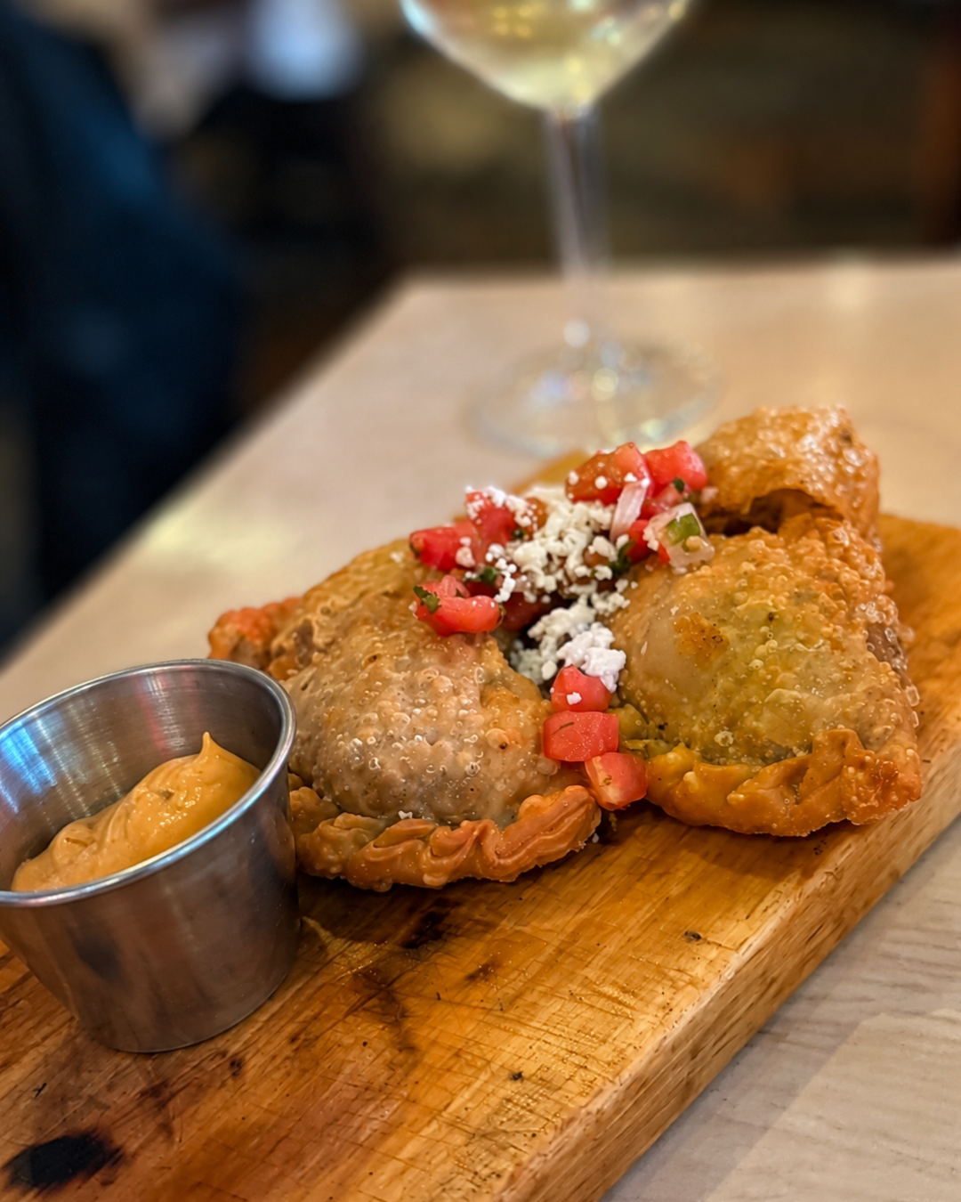Mana Jupiter Restaurant Review - Empanada