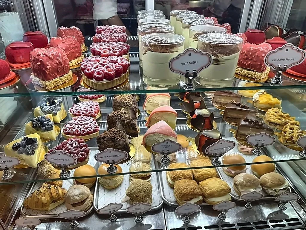 sant ambroeus pastry case