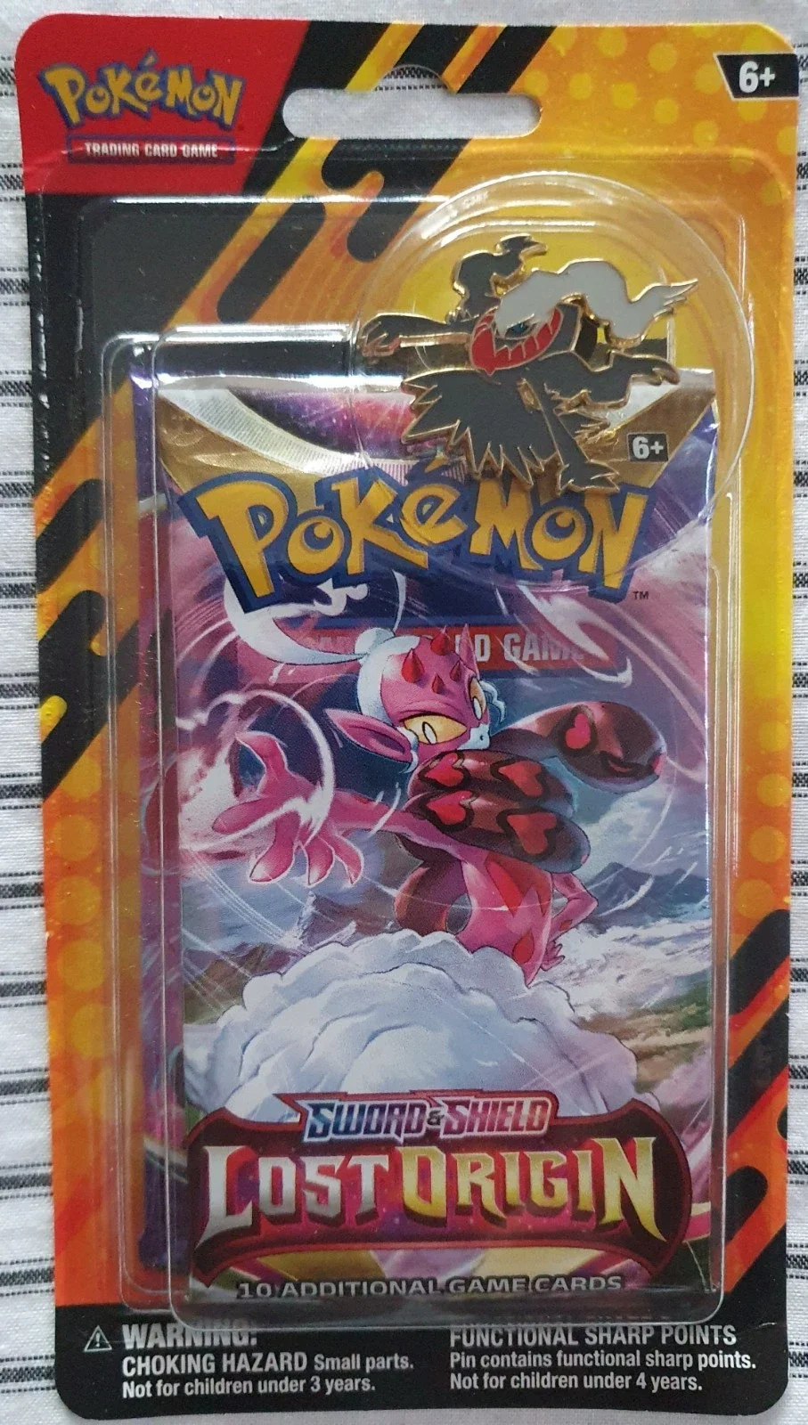 Pokémon TCG -Lost Origin 2 Pack Pin Blister [DARKRAI]