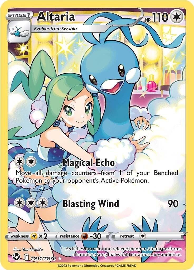 Altaria #TG11 Pokemon Silver Tempest NM