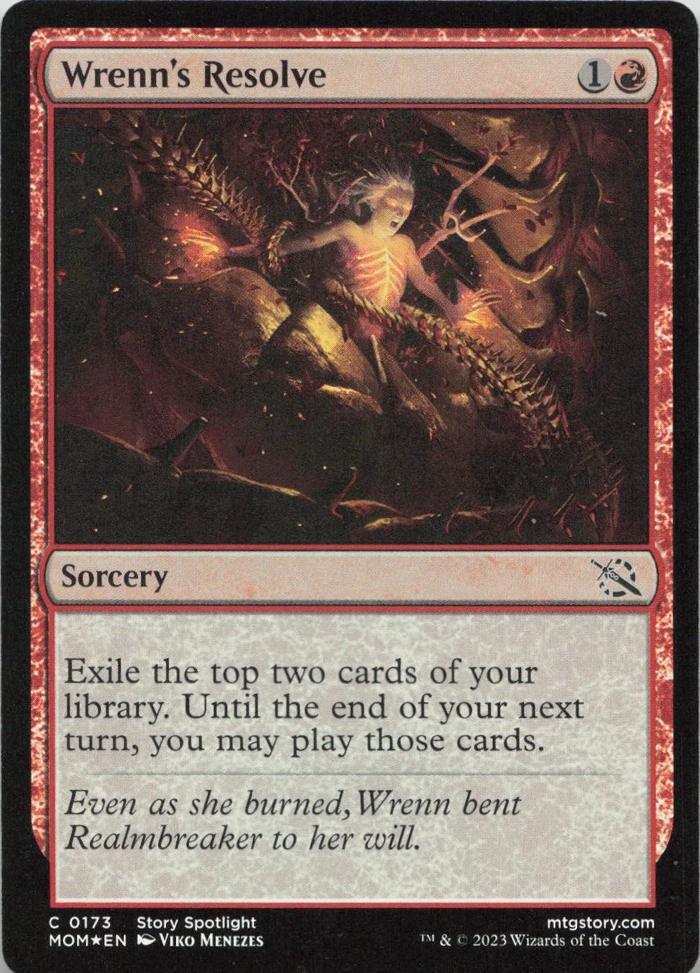 Wrenn's Resolve MOM 173