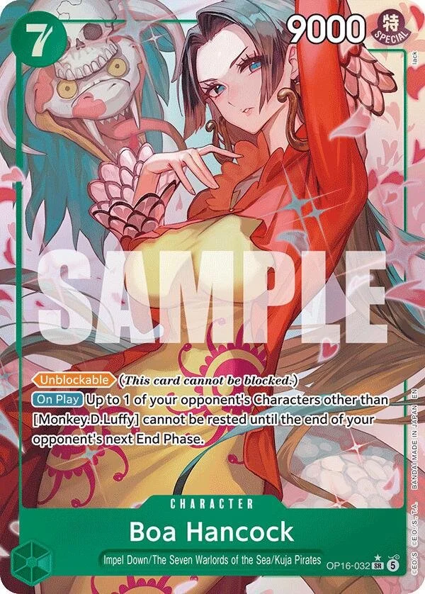 Boa Hancock [Alternate Art] OP16-032