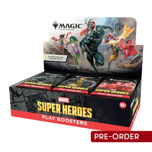 Magic Marvel Super Heroes Play Booster Box