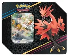 Crown Zenith Tin- Galarian Zapdos