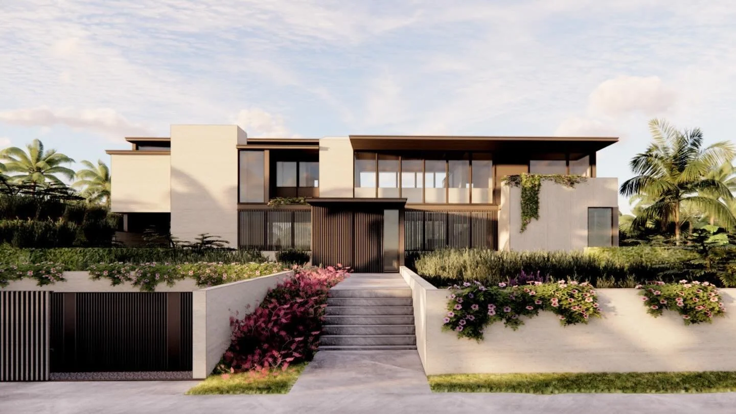 House II | @studiosoldiviero &times; AGS Architecture
The second home in the Valle Escondido series, positioned where the site begins to fall away more steeply. The design is organized vertically across three levels, stepping with the slope to separa