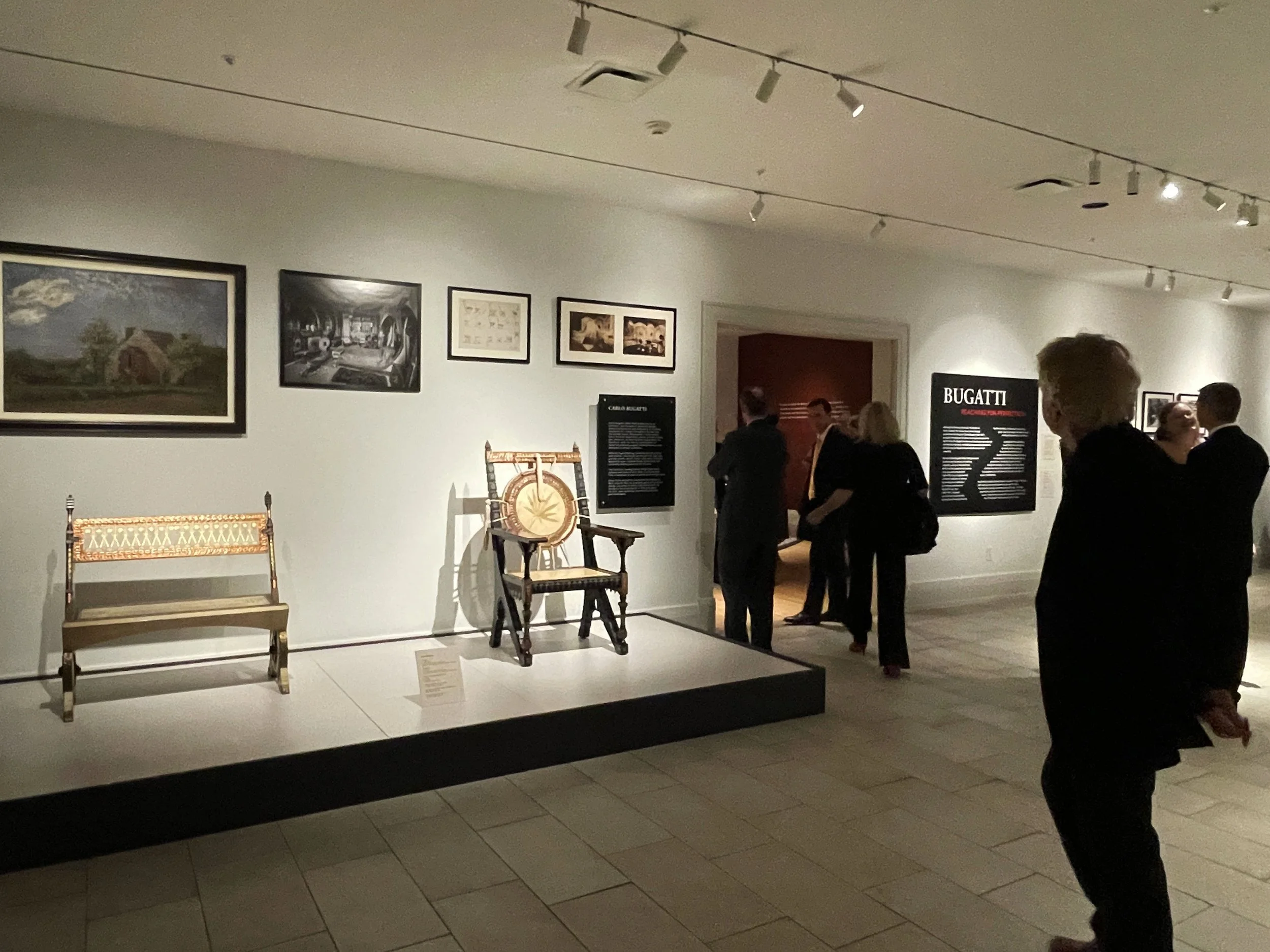 Bugatti Exhibit - Gallery interior furniture