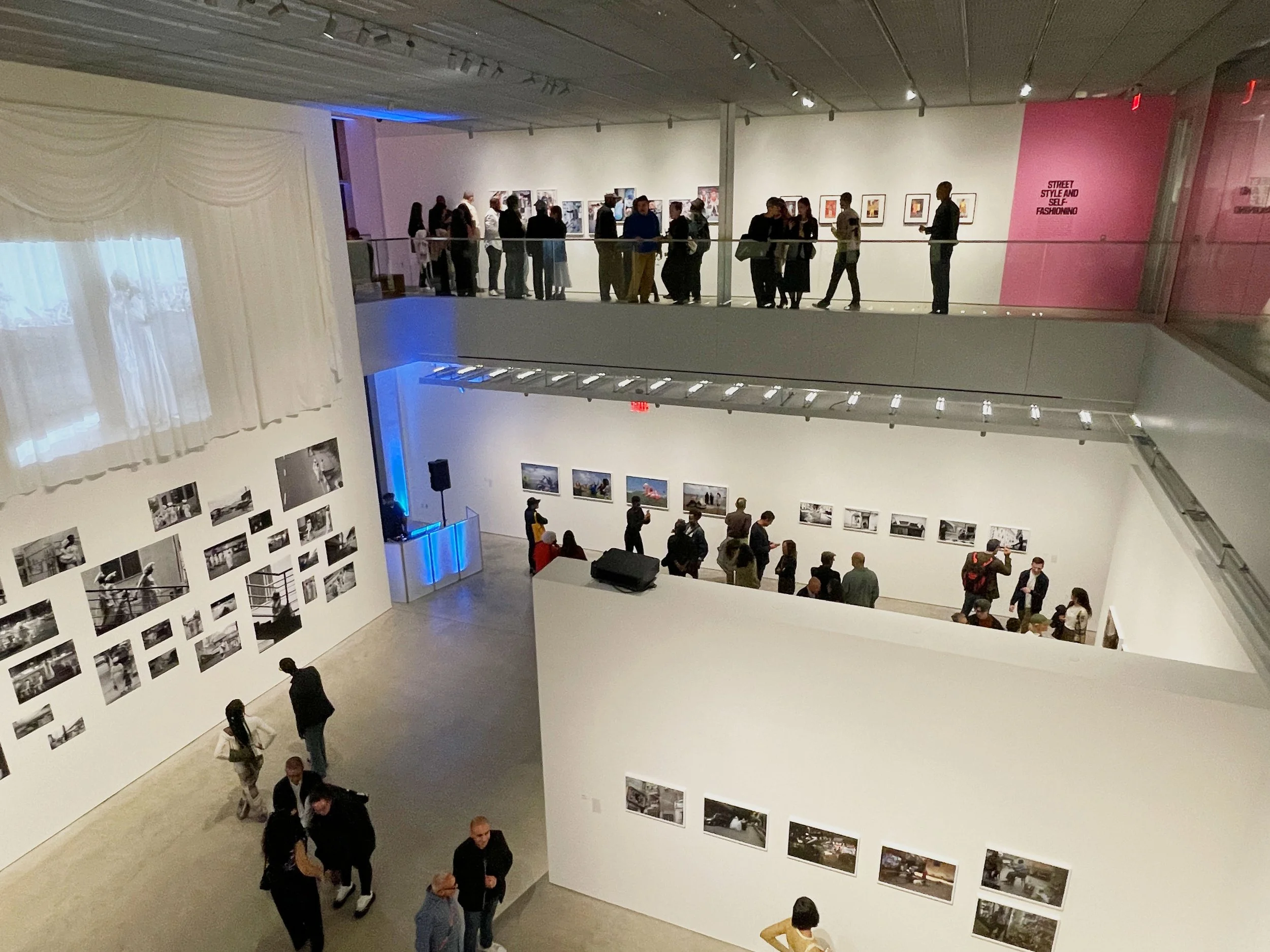 We are Here - Gallery interior overhead