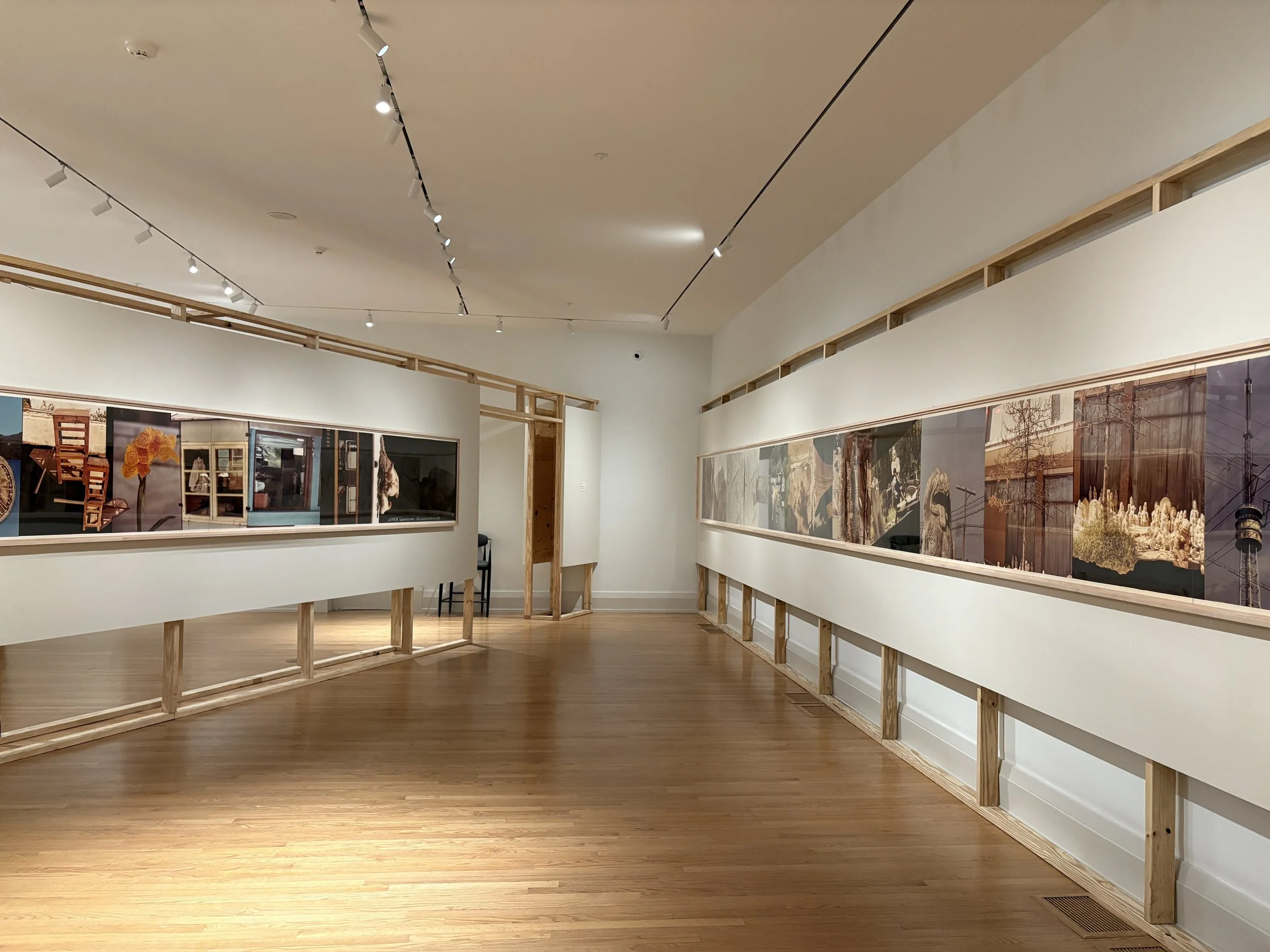 Rauschenberg 100 Exhibit - Gallery interior